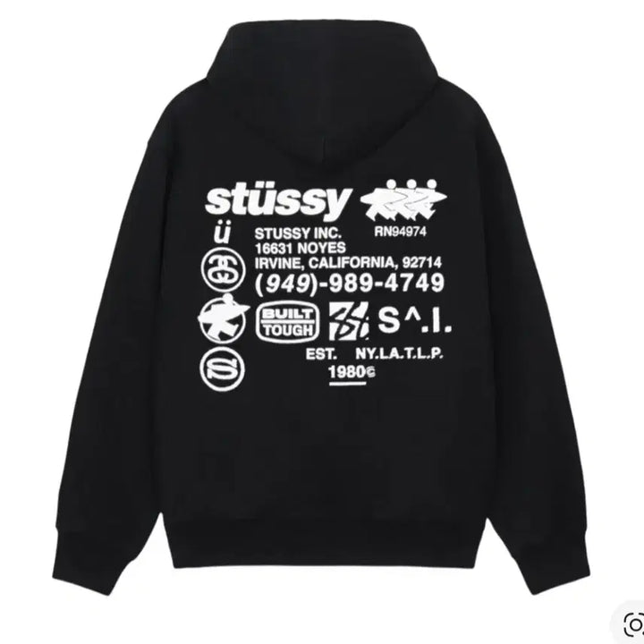 [BUNJANG] Stussy DNA Hoodie L / 스투시 DNA 후드집업 L