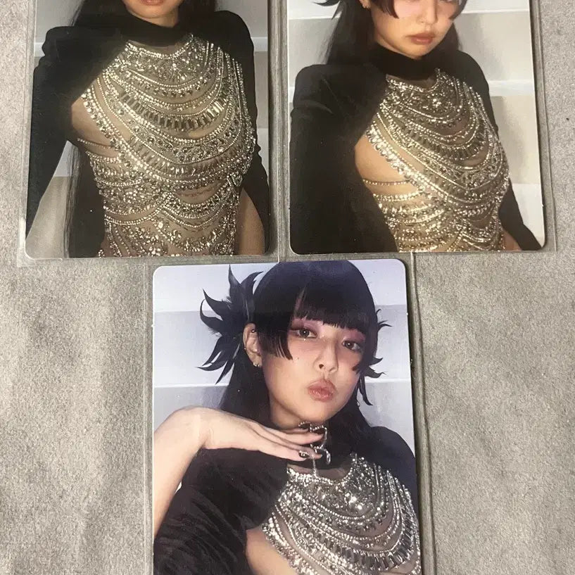 [BUNJANG] BLACKPINK Jennie Ruby Photocard Set / 블랙핑크 제니 Ruby 포토카드 3장