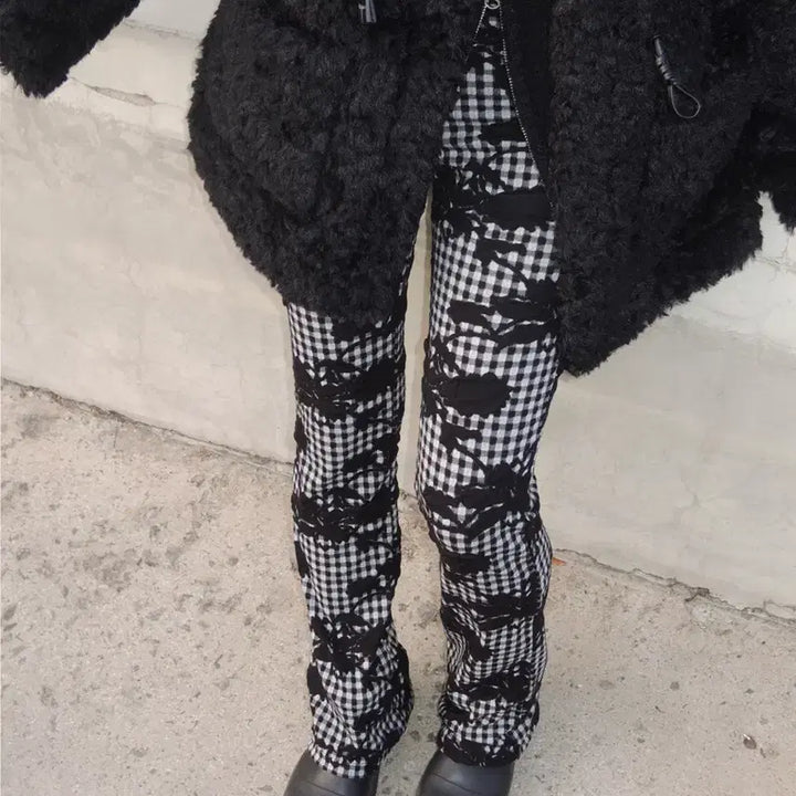 [BUNJANG] Flower Pattern Pants / Flower pants