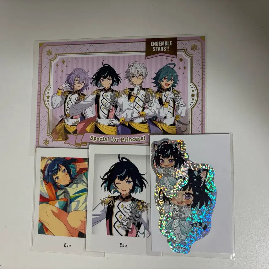 [BUNJANG] Ensemble Stars 10th Anniversary Exhibition Goods Bundle / 일괄) 앙스타 10주년 파샷츠 전시회 기고 특전 난쟈타운 에스