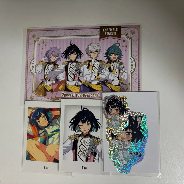 [BUNJANG] Ensemble Stars 10th Anniversary Exhibition Goods Bundle / 일괄) 앙스타 10주년 파샷츠 전시회 기고 특전 난쟈타운 에스