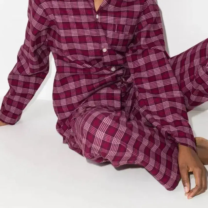 [BUNJANG] Tekla Checked Pajama Pants / 테클라 tekla 잠옷바지