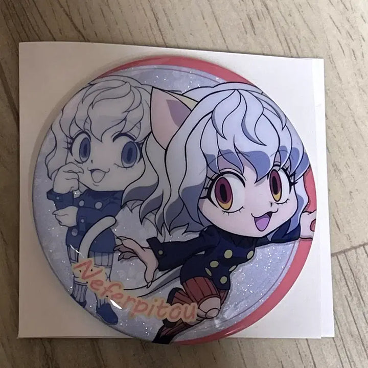 [BUNJANG] Hunter x Hunter Neferpitou Badge / 헌터헌터 뱃지 네페르피트