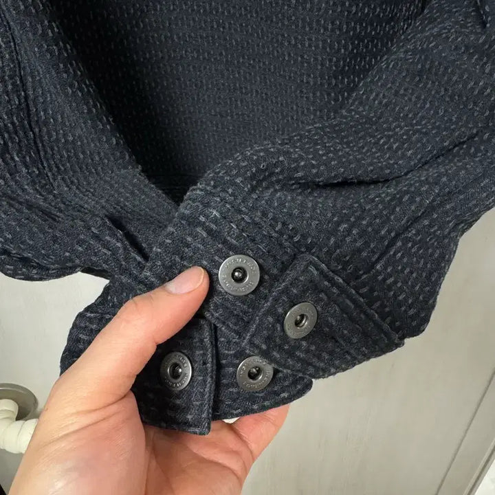 [BUNJANG] INSILENCE Stitched Surface Jacket (Black, L) / 인사일런스 스티치드 서페이스 자켓 블랙 L 사이즈