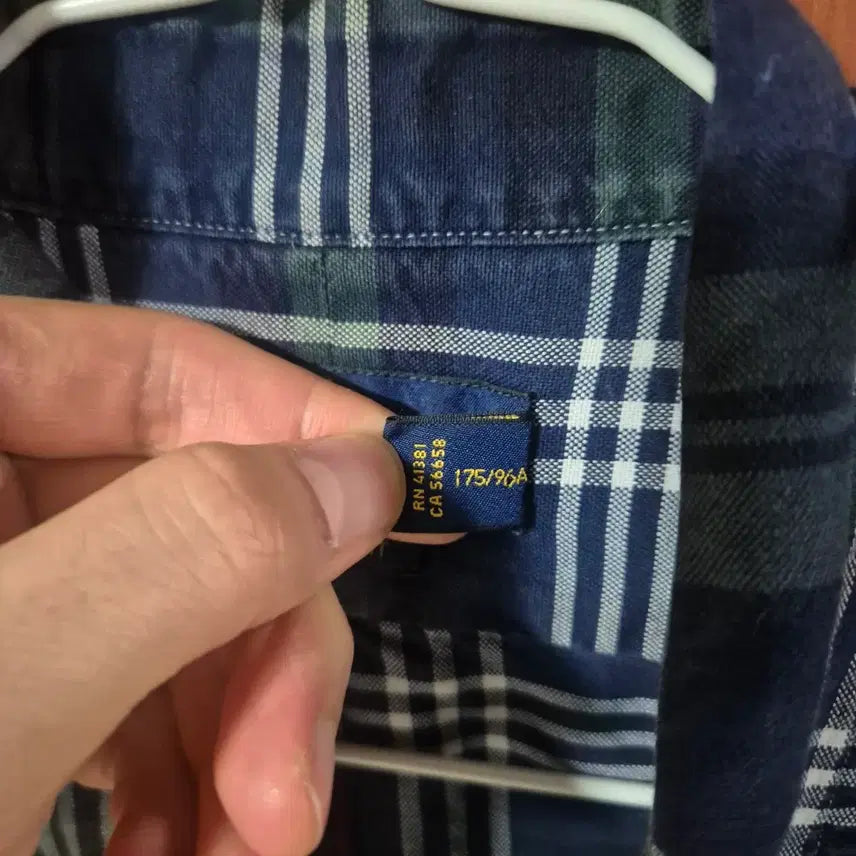 [BUNJANG] Polo Ralph Lauren Classic Fit Tartan Check Shirt - M / 폴로 랄프로렌 체크 셔츠 클래식핏 M 타탄