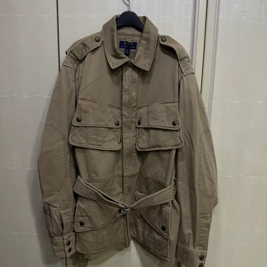 [BUNJANG] Polo Ralph Lauren Belted Field Jacket / 폴로 랄프로렌 벨티드 필드 자켓
