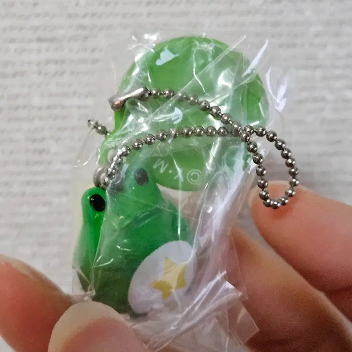 [BUNJANG] Frog Style X Keroro Collaboration Kero-chan Keyring / 프로그스타일 X 케로로 콜라보 키링 가챠 고전 반다이