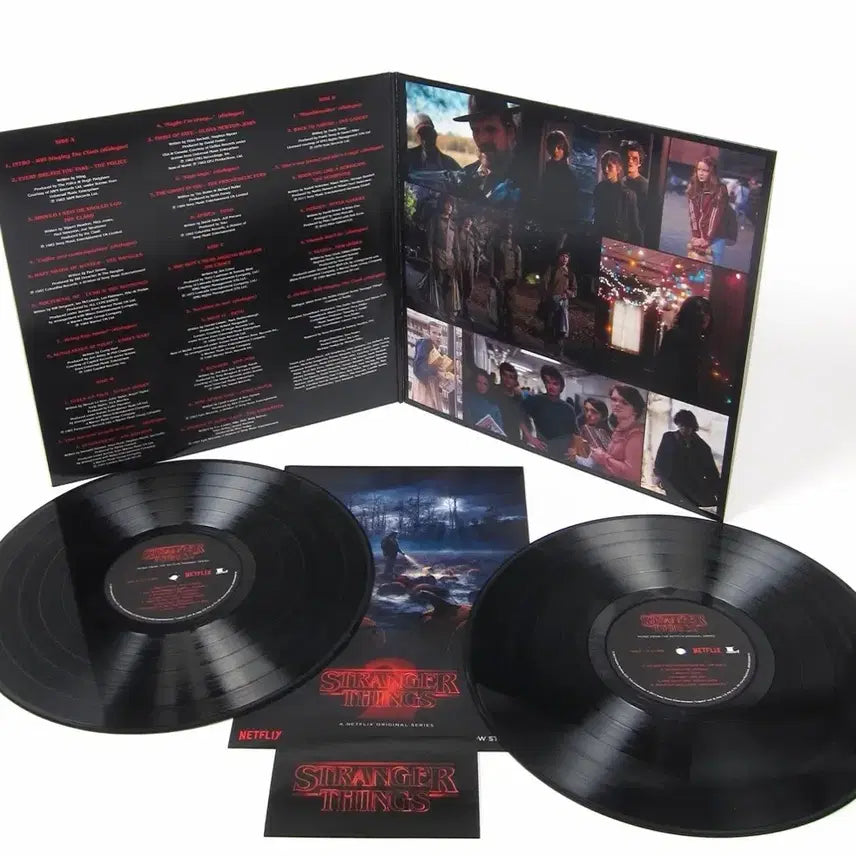 [BUNJANG] Stranger Things Season 1 &amp; 2 Old Pop Music LP (Sealed) / 미개봉 기묘한 이야기 시즌1&amp;2 올드팝 뮤직 Lp