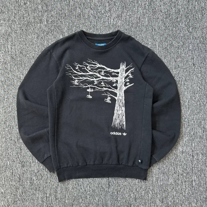 [BUNJANG] Adidas Trefoil Slim Sweatshirt Size S / 아디다스 트리 슬림 맨투맨 S