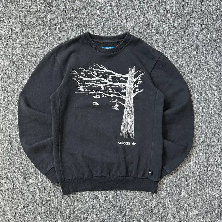 [BUNJANG] Adidas Trefoil Slim Sweatshirt Size S / 아디다스 트리 슬림 맨투맨 S