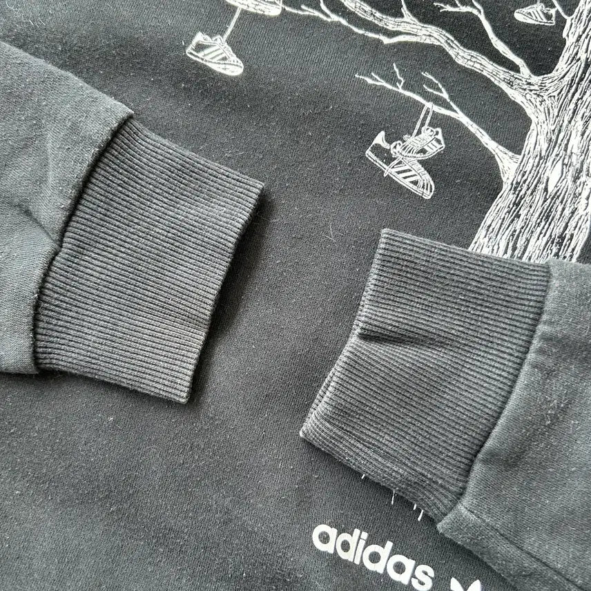 [BUNJANG] Adidas Trefoil Slim Sweatshirt Size S / 아디다스 트리 슬림 맨투맨 S