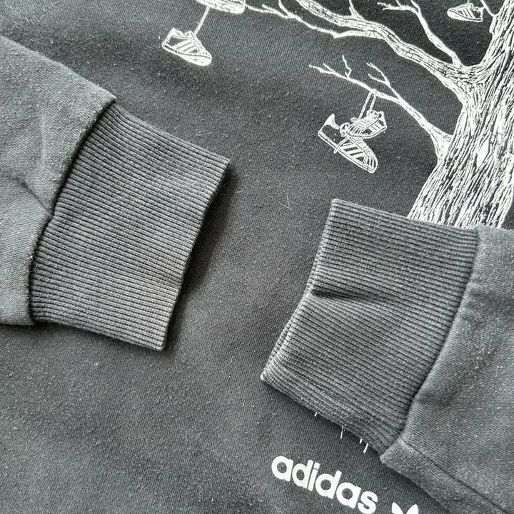 [BUNJANG] Adidas Trefoil Slim Sweatshirt Size S / 아디다스 트리 슬림 맨투맨 S