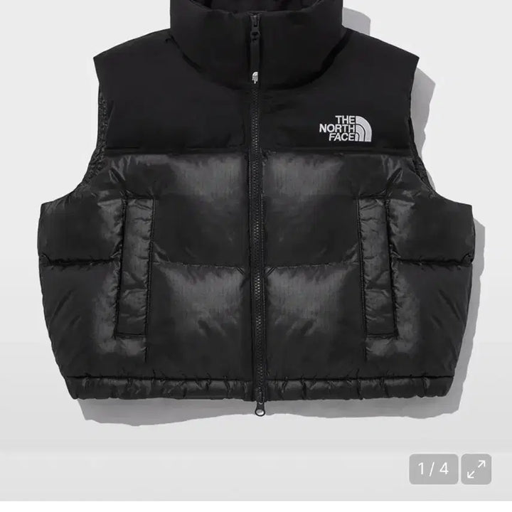 [BUNJANG] The North Face Nuptse Crop Vest Padding / 노스페이스 눕시 크롭 조끼 패딩 m(90)