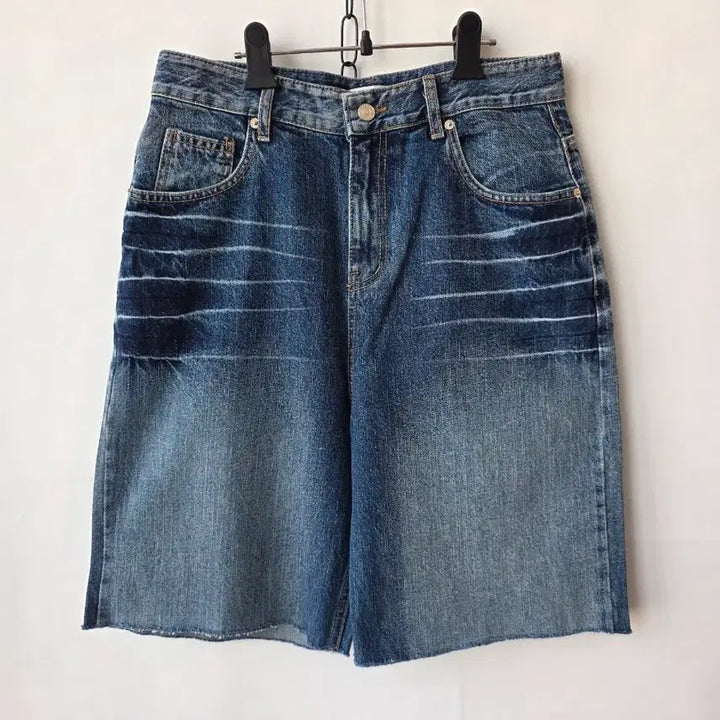 [SOLD OUT] 32-33)버뮤다 데님팬츠/새제품