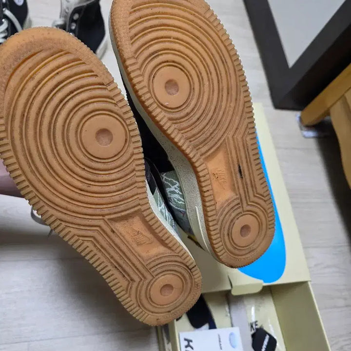[BUNJANG] Nike Air Force 1 Travis Scott Black Sneakers / 나이키 에어포스1 트래비스 스캇 블랙