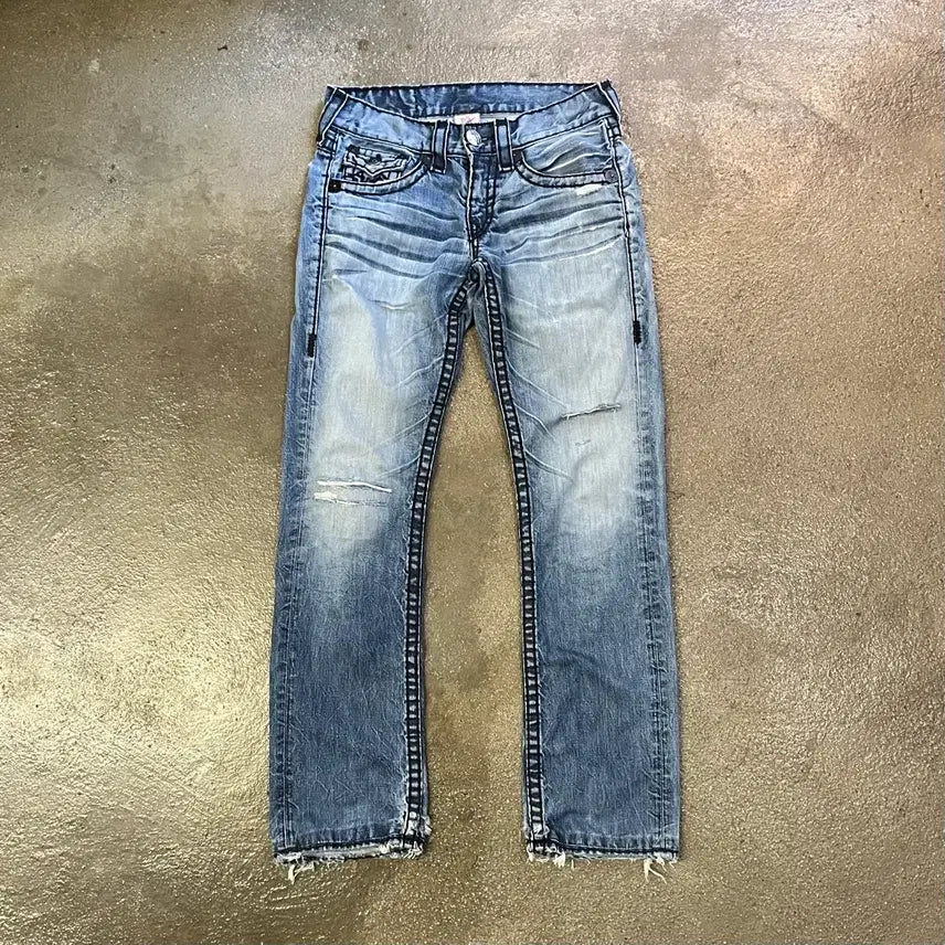 [BUNJANG] True Religion Ricky Super T Denim Pants / 트루릴리젼 리키 슈퍼티 (32)