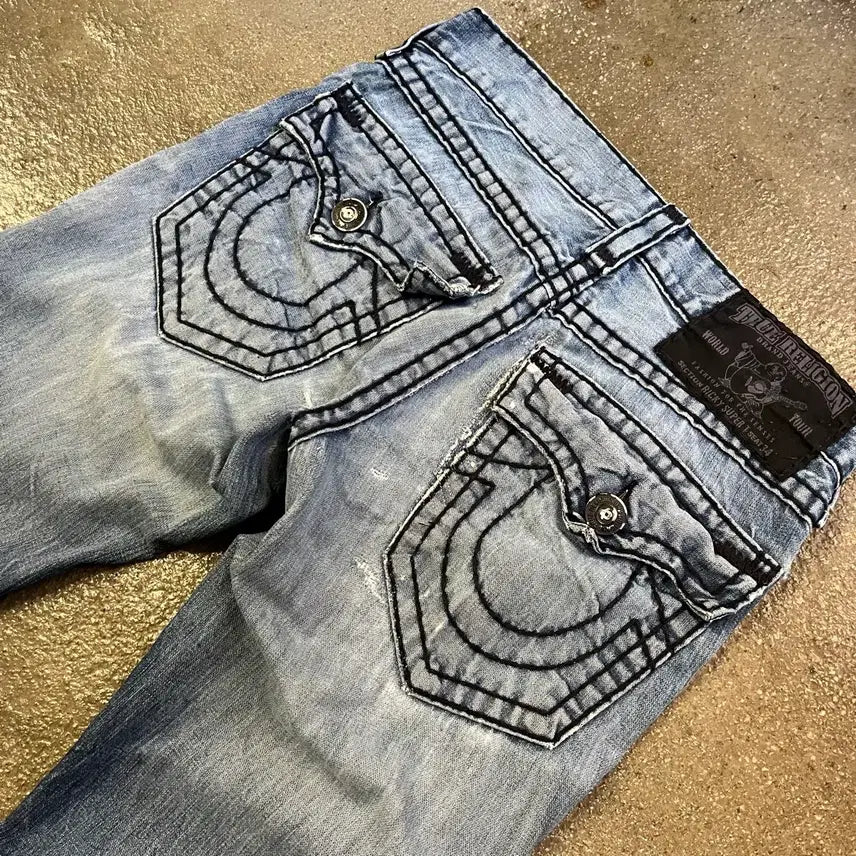 [BUNJANG] True Religion Ricky Super T Denim Pants / 트루릴리젼 리키 슈퍼티 (32)