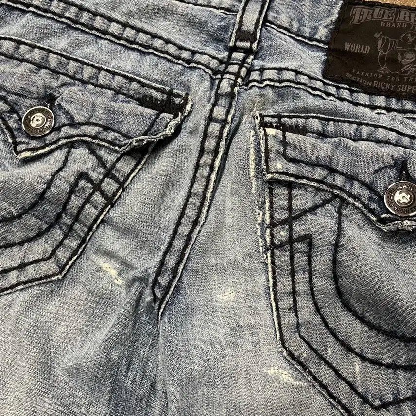 [BUNJANG] True Religion Ricky Super T Denim Pants / 트루릴리젼 리키 슈퍼티 (32)