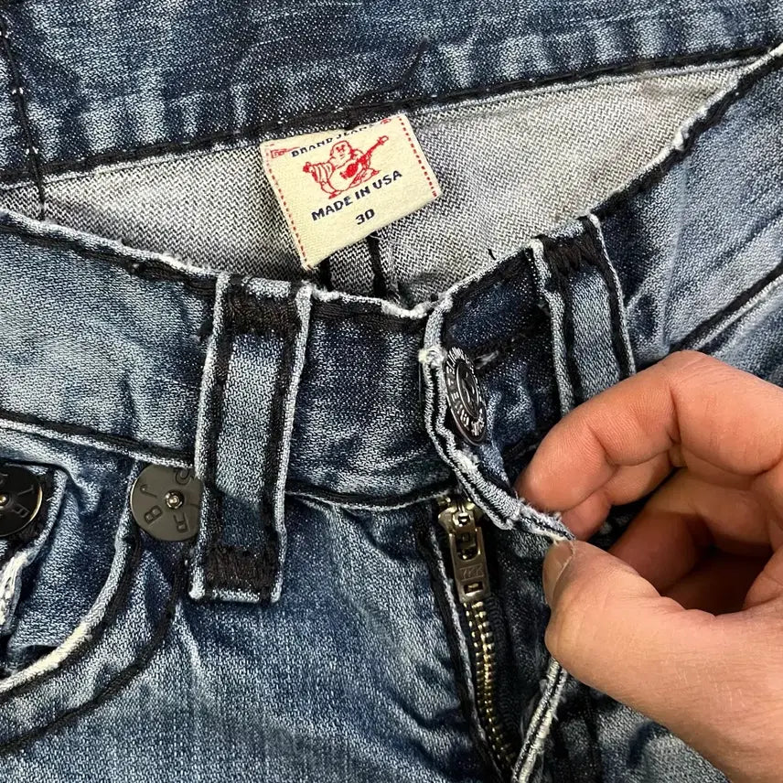 [BUNJANG] True Religion Ricky Super T Denim Pants / 트루릴리젼 리키 슈퍼티 (32)