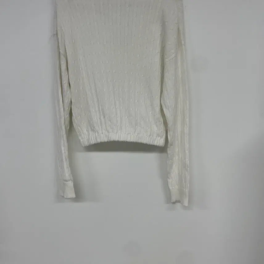 [BUNJANG] Forever 21 Cable Knit Cardigan / 포에버21 화이트 꽈배기 가디건 M