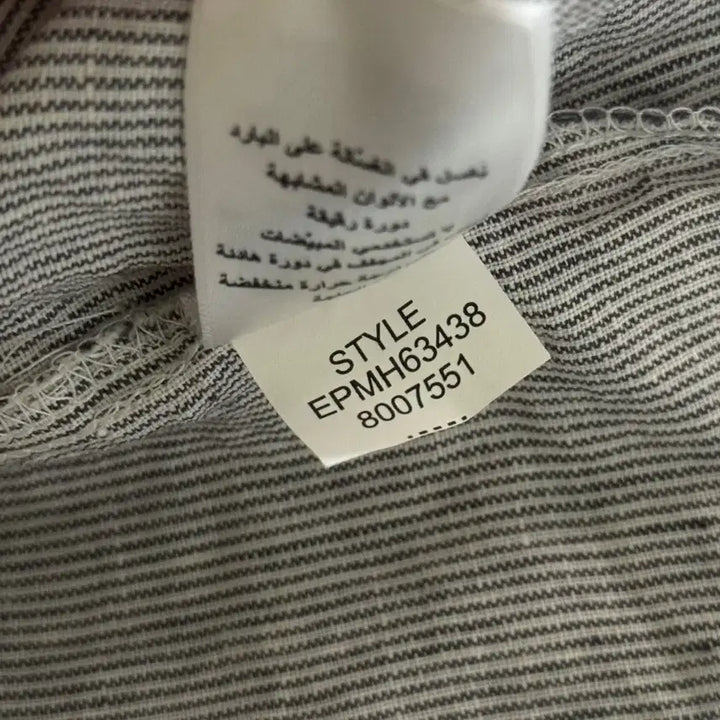 [BUNJANG] Ellen Tracy Linen Striped Shirt Blouse / [M] 엘렌트레이시 린넨 마 스트라이프 셔츠 블라우스