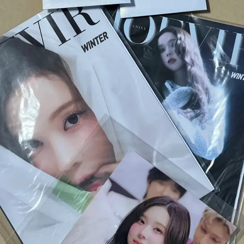 [SOLD OUT] 에스파 윈터 moevir 잡지 c버전(전체세트)
