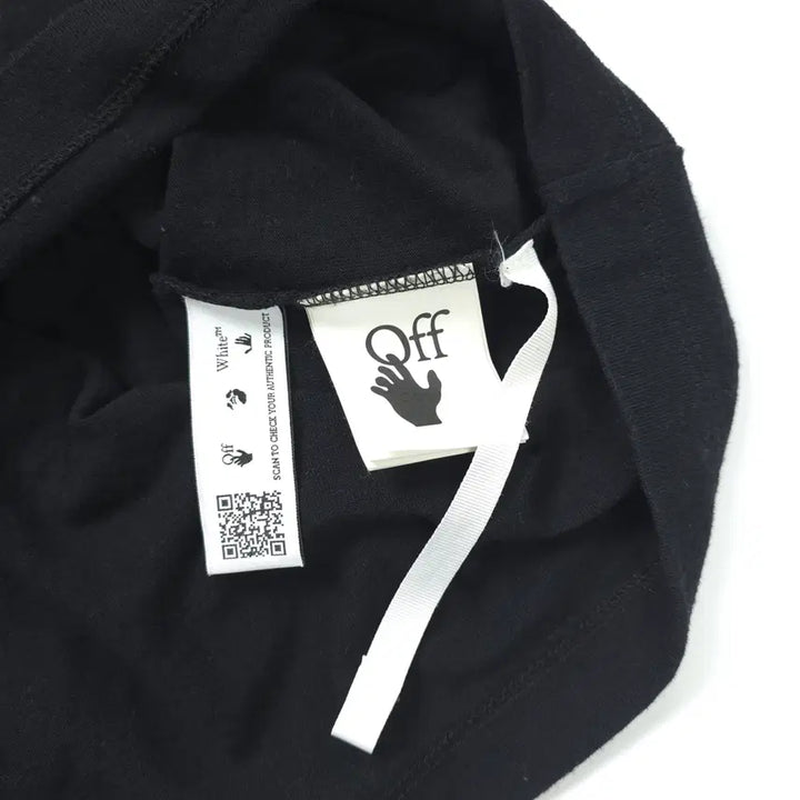 [SOLD OUT] 오프화이트 카라바조 코튼 티셔츠 블랙 (M)