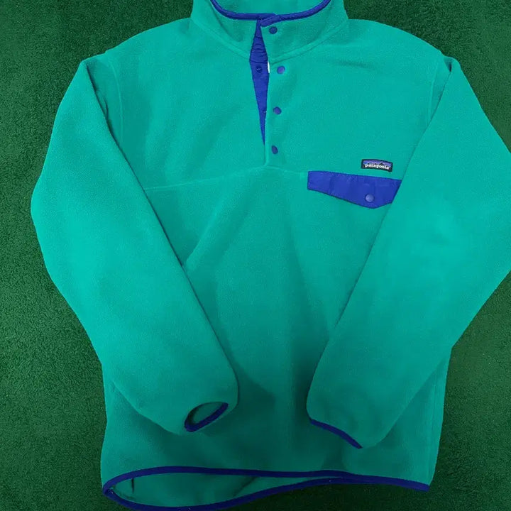 [BUNJANG] Patagonia Synchilla Emerald Teal Blue Large / L) 파타고니아 신칠라 에메랄드 틸 블루