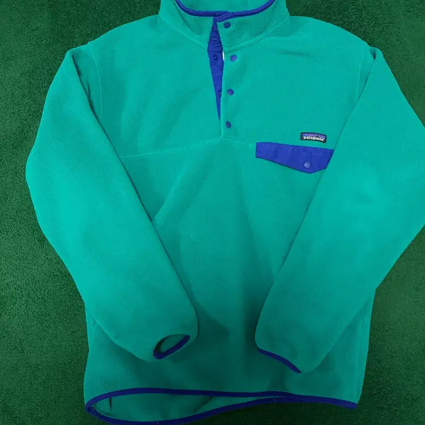 [BUNJANG] Patagonia Synchilla Emerald Teal Blue Large / L) 파타고니아 신칠라 에메랄드 틸 블루