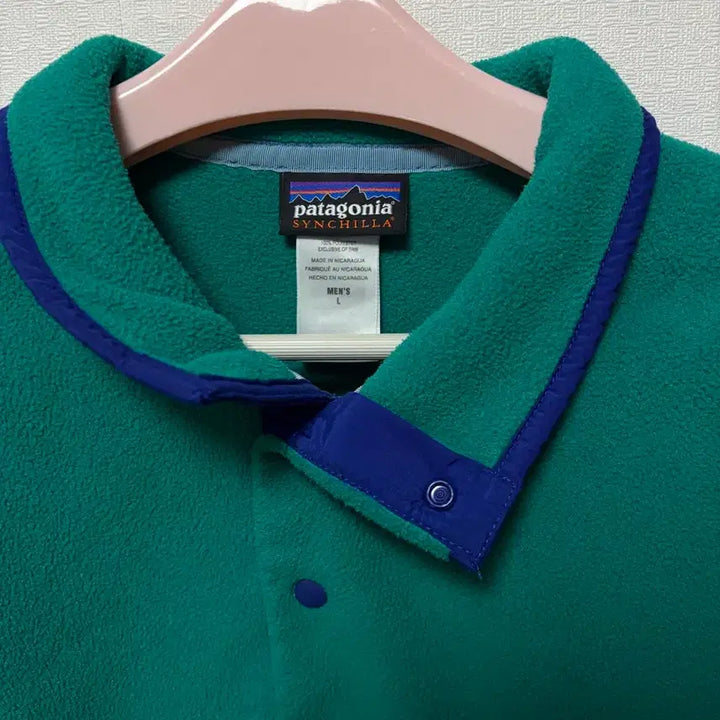 [BUNJANG] Patagonia Synchilla Emerald Teal Blue Large / L) 파타고니아 신칠라 에메랄드 틸 블루