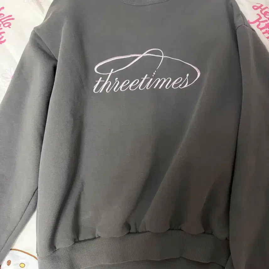 [BUNJANG] 3Times Sweatshirt / 쓰리타임즈 맨투맨