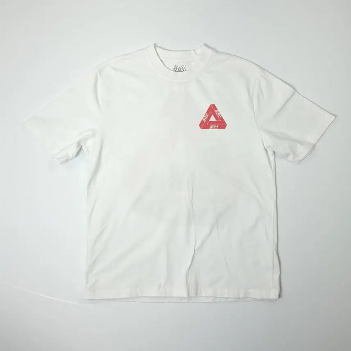 [BUNJANG] Palace Seoul Cotton T-shirt White (L) / 팔라스 팔라스서울 코튼 티셔츠 화이트 (L)