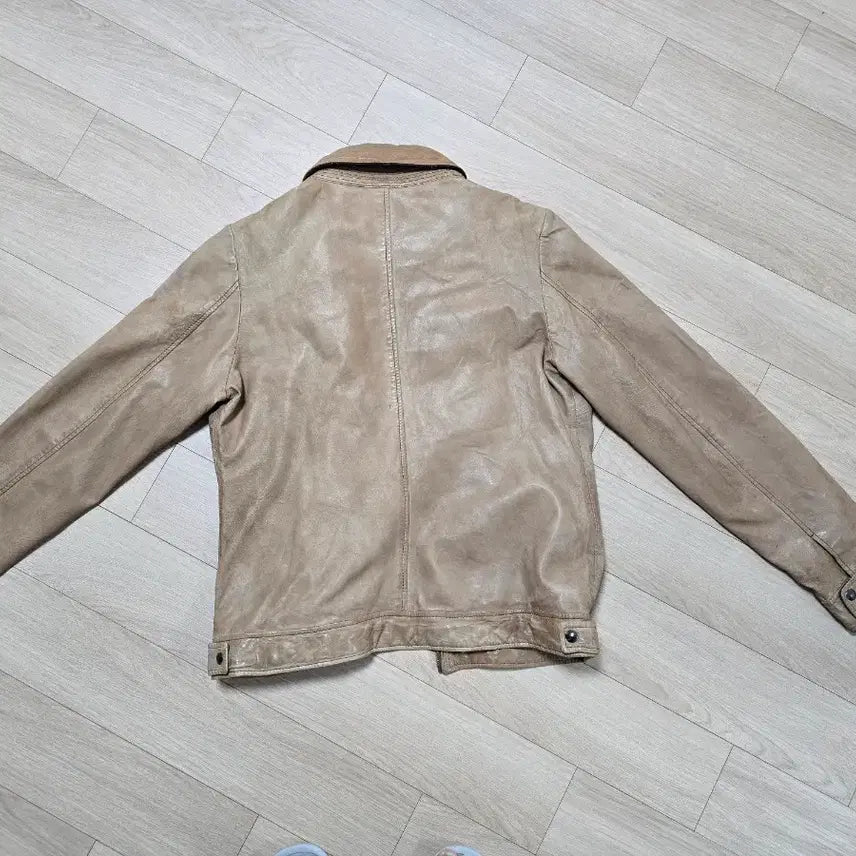 [BUNJANG] Tommy Hilfiger Leather Jacket / 타미힐피거 가죽자켓