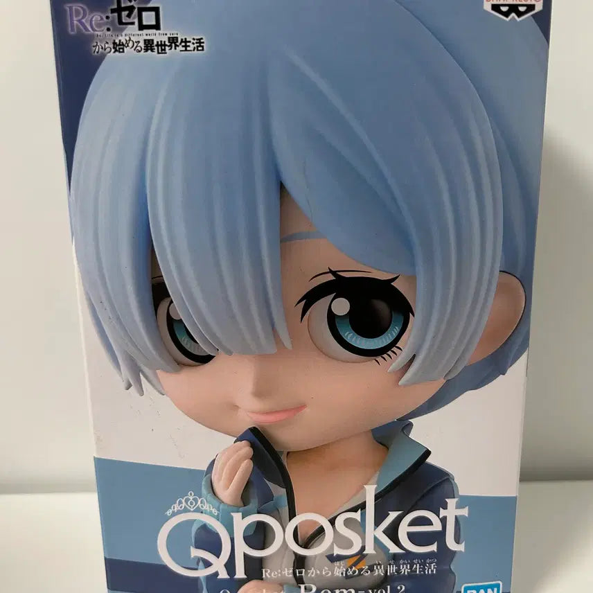 [BUNJANG] SEALED Re:Zero Rem Q posket Figure / 미개봉)리제로)렘 큐포스켓 피규어