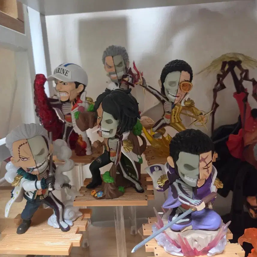[BUNJANG] Mighty Jax One Piece Navy Full Set Figure / 마이티잭스 원피스 해군 전6종 풀세트 판매