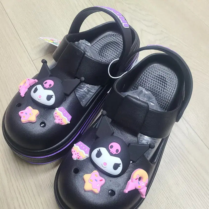 [BUNJANG] Sanrio Characters Crocs Slippers Sandals / 산리오 캐릭터 크록스 슬리퍼 샌들  (마이멜로디, 쿠로미, 시나모롤)