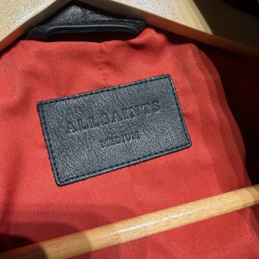 [BUNJANG] AllSaints Billy Biker Jacket (M) Sheepskin Leather / 타임세일)올세인츠 쉽스킨 빌리 바이커 자켓 M 양가죽