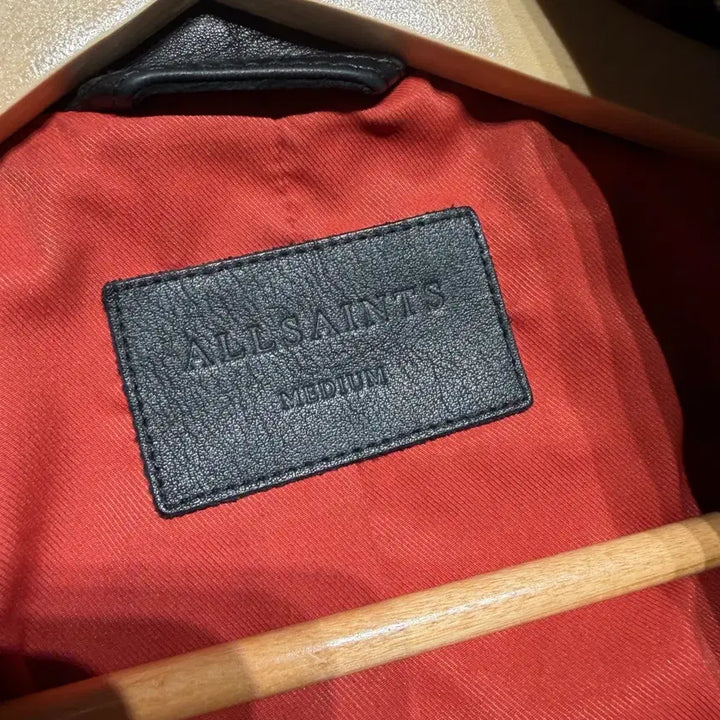 [BUNJANG] AllSaints Billy Biker Jacket (M) Sheepskin Leather / 타임세일)올세인츠 쉽스킨 빌리 바이커 자켓 M 양가죽