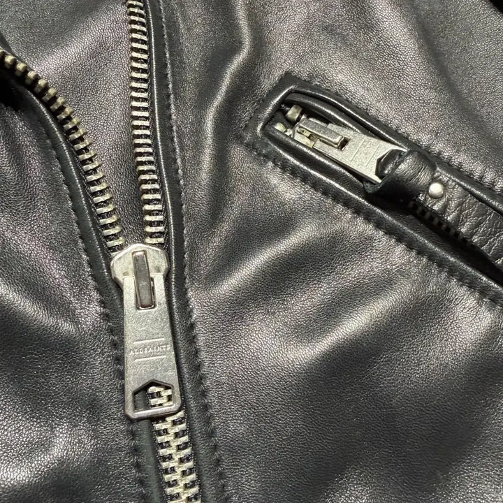 [BUNJANG] AllSaints Billy Biker Jacket (M) Sheepskin Leather / 타임세일)올세인츠 쉽스킨 빌리 바이커 자켓 M 양가죽