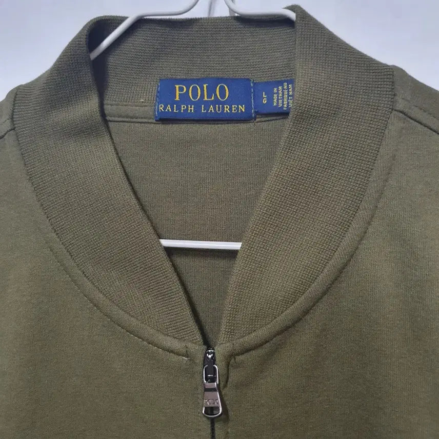 [BUNJANG] Polo Ralph Lauren Khaki Zip-up Jacket / 폴로 랄프로렌 카키색 집업 자켓