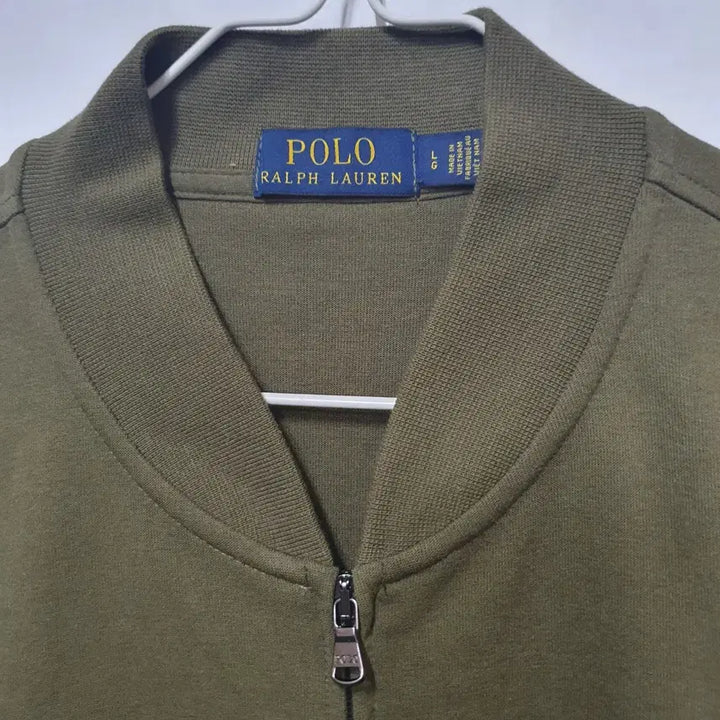 [BUNJANG] Polo Ralph Lauren Khaki Zip-up Jacket / 폴로 랄프로렌 카키색 집업 자켓