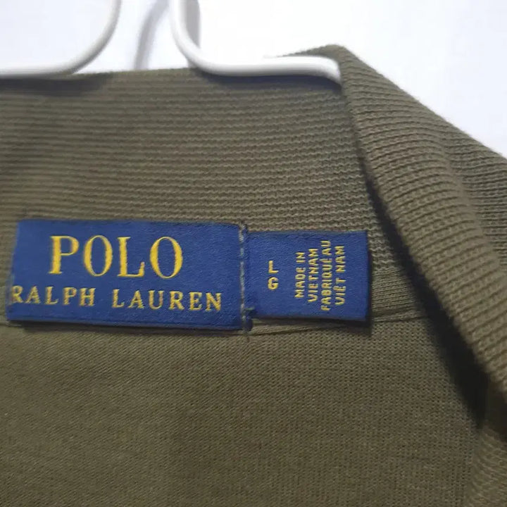 [BUNJANG] Polo Ralph Lauren Khaki Zip-up Jacket / 폴로 랄프로렌 카키색 집업 자켓