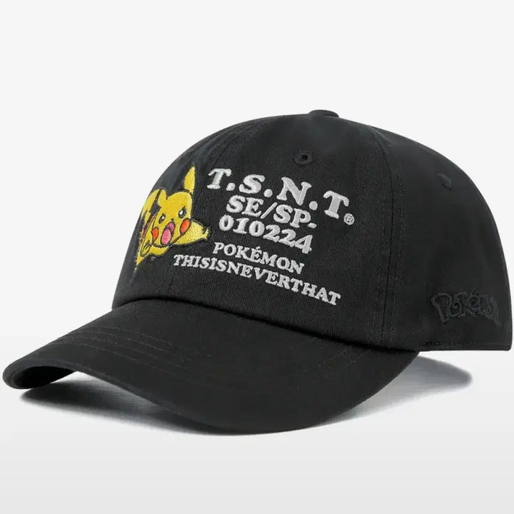 [BUNJANG] Thisisneverthat Pokémon Pikachu Black Ball Cap / 디스이즈네버댓 포켓몬 피카츄 볼캡 블랙
