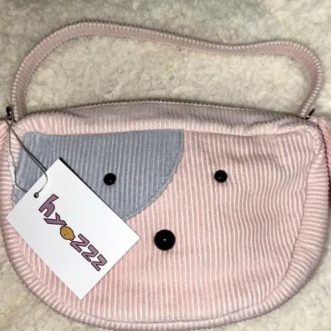 [BUNJANG] Hyotz Puppy Tote Bag Baby Pink / 효쯔 멍토드백 Baby Pink