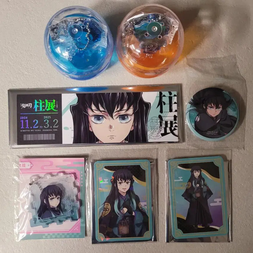 [SOLD OUT] 무이치로 하시라전 티켓,귀멸제 포카,퍼즐,특전뱃지+시노부 하쿠지 코코미에