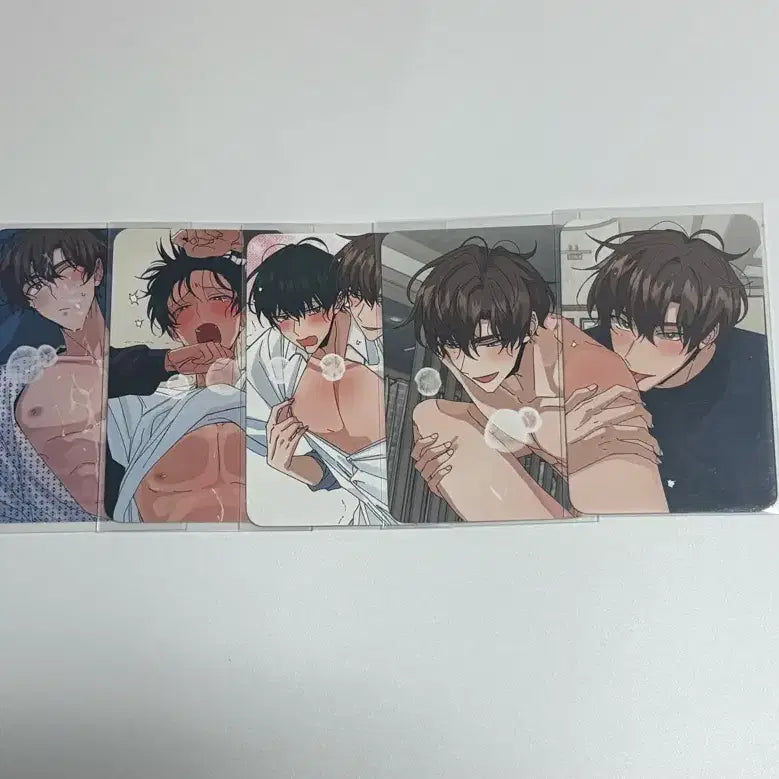 [BUNJANG] Toonique Newlywed Special Illustration Bundle Set Photocard 5ea / 일괄) 투니크 신혼부부 특별전형 일러스트 포카 5장
