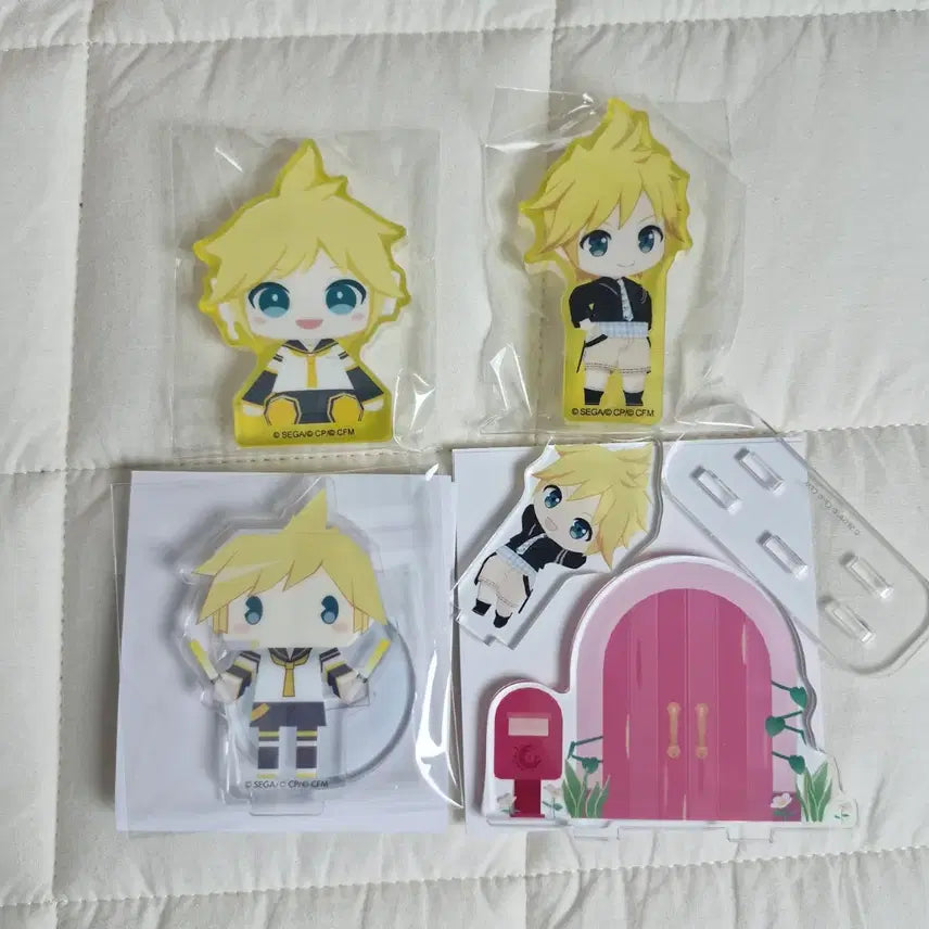 [BUNJANG] Project Sekai My Sekai Character Plush &amp; Acrylic Standee Kagamine Len / 프로세카 마이세카이 캐릭터 누이 코롯토 방문아크릴 두부아크릴 렌