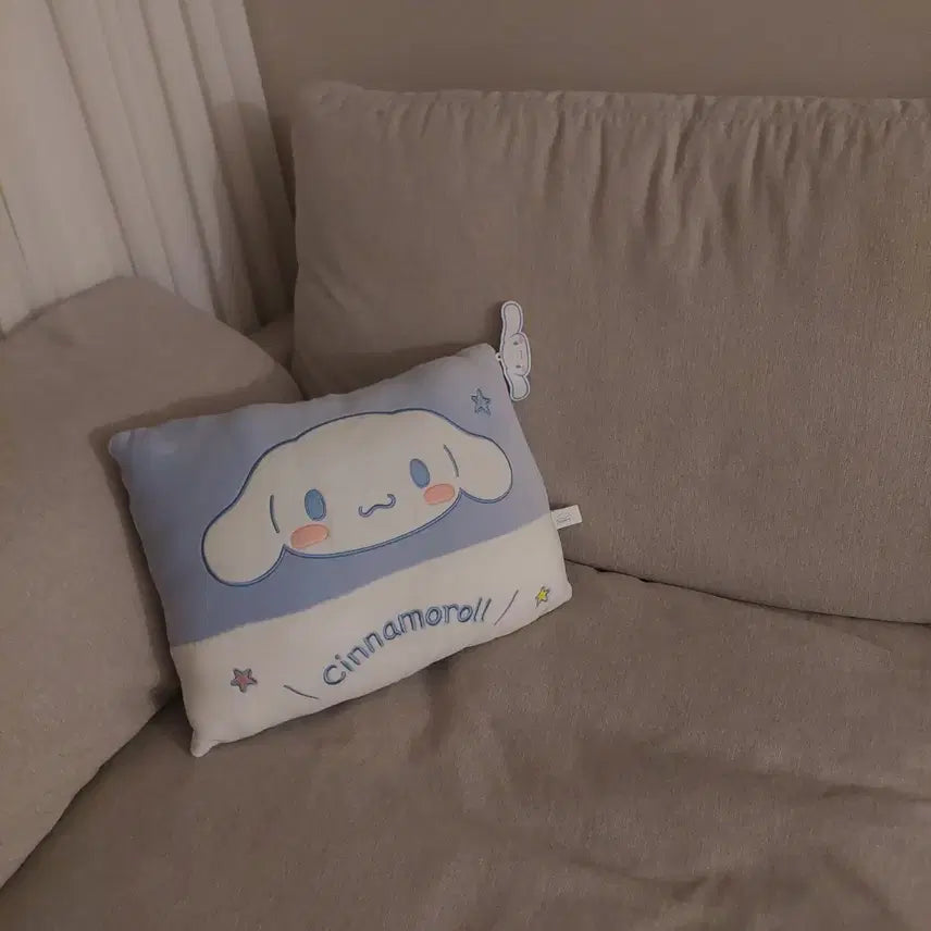 [BUNJANG] Cinnamoroll Mochi Square Cushion Pillow / 시나모롤 모찌 사각 쿠션 베개