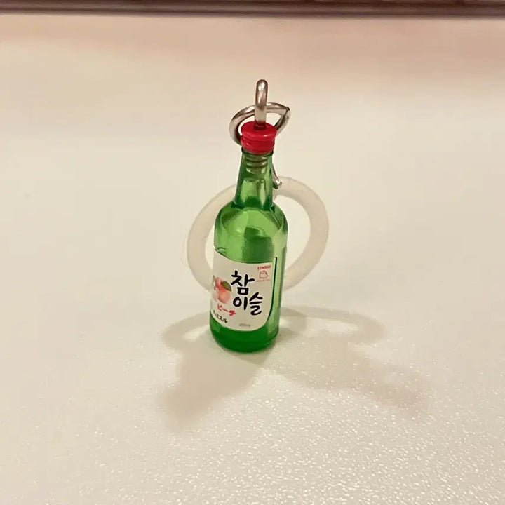 [BUNJANG] Bandai Chamisul Majiris Gacha Peach Flavor Miniature / 반다이 참이슬 메지루시 가챠