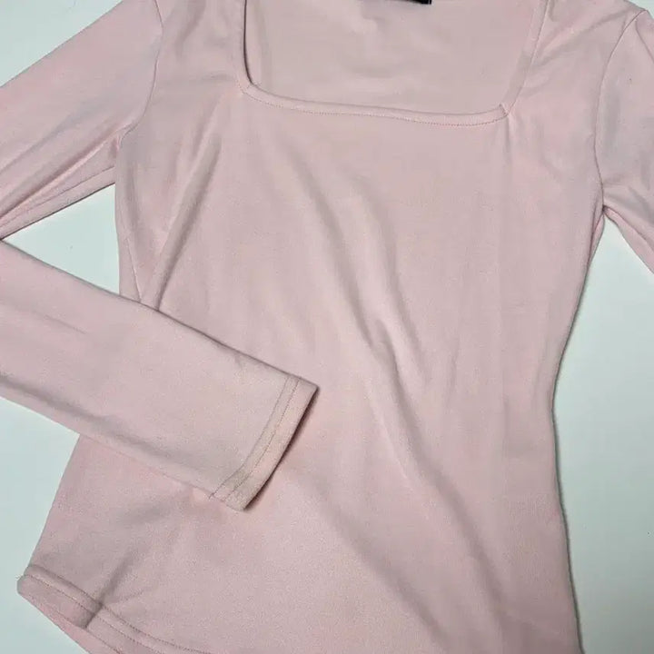 [BUNJANG] Hypnotic Square Neck Long Sleeve T-shirt / 히프나틱  자체제작 폭닥 데일리 스퀘어넥 긴팔티[양기모]